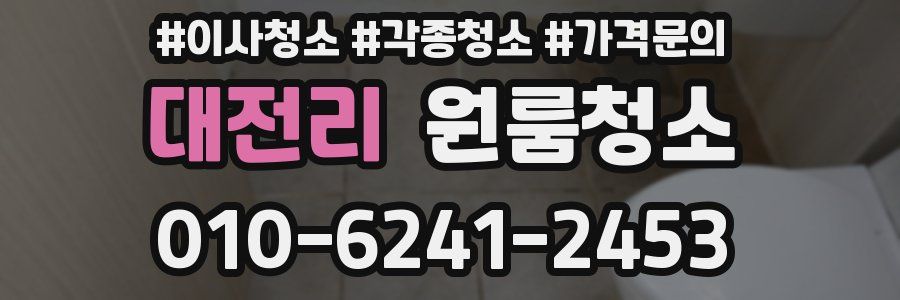 대전리 이사청소