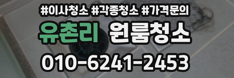 유촌리 이사청소