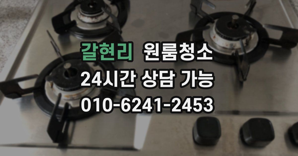 갈현리 입주청소