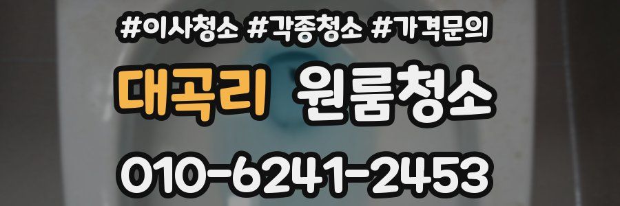 대곡리 이사청소