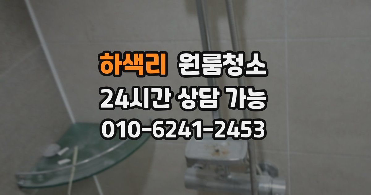 하색리 입주청소