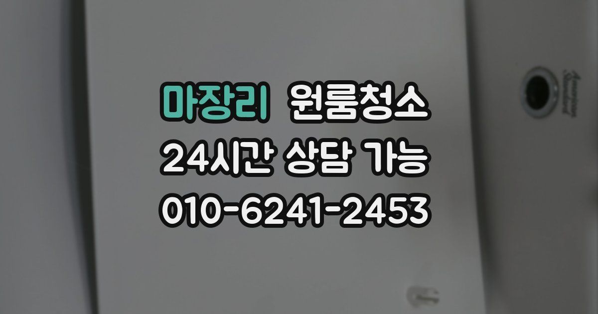 마장리 입주청소