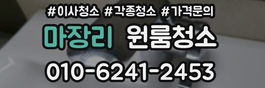 마장리 이사청소