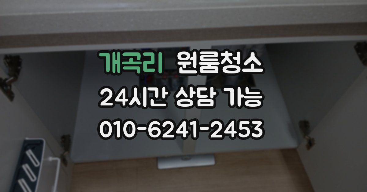 개곡리 입주청소