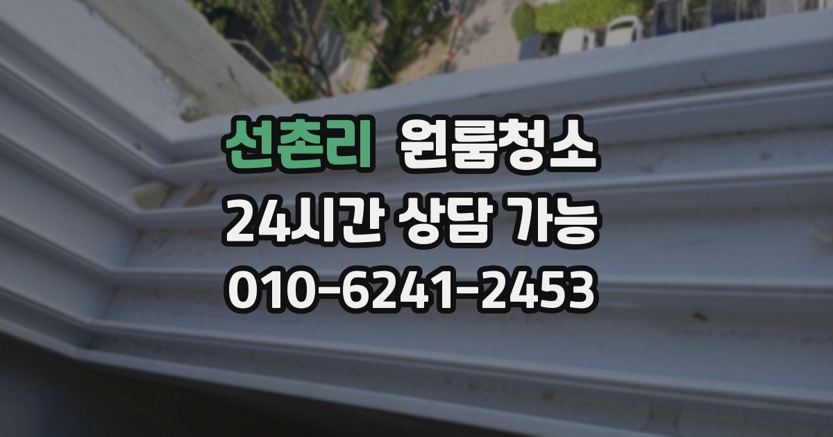 선촌리 입주청소