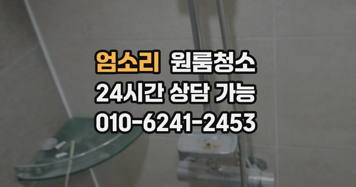 엄소리 입주청소