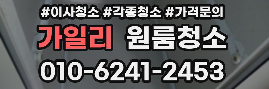 가일리 이사청소