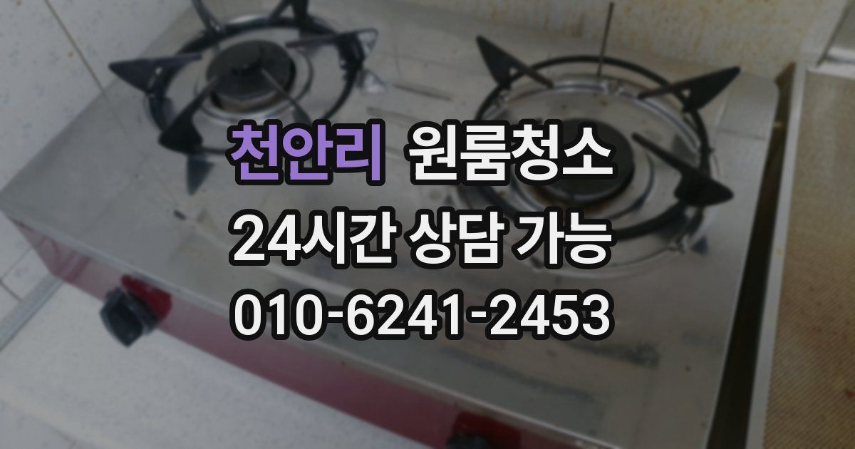 천안리 입주청소