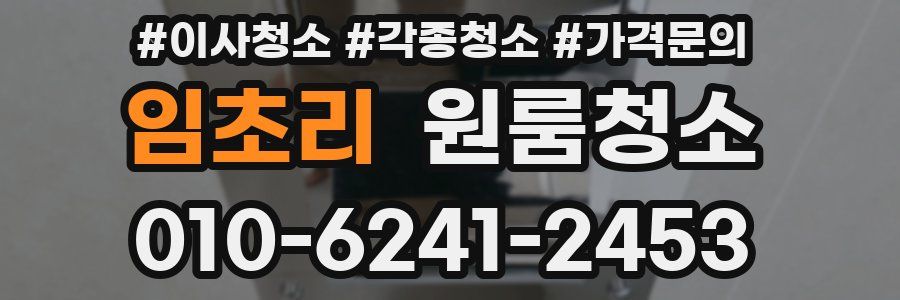 임초리 이사청소