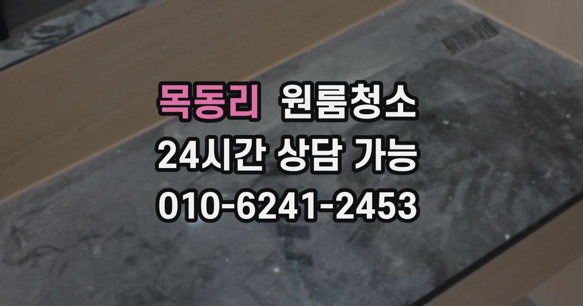 목동리 입주청소