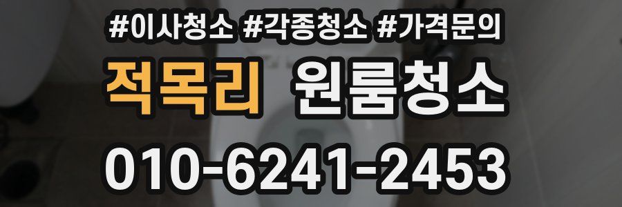 적목리 이사청소