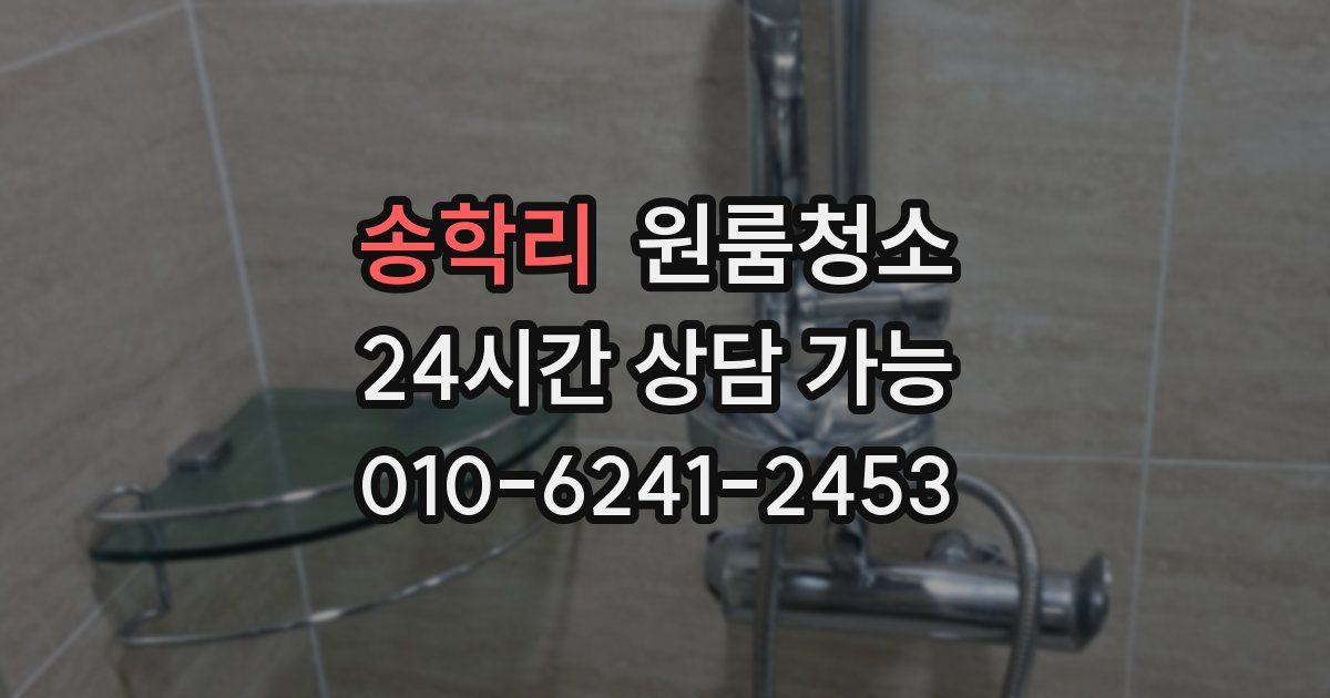 송학리 입주청소