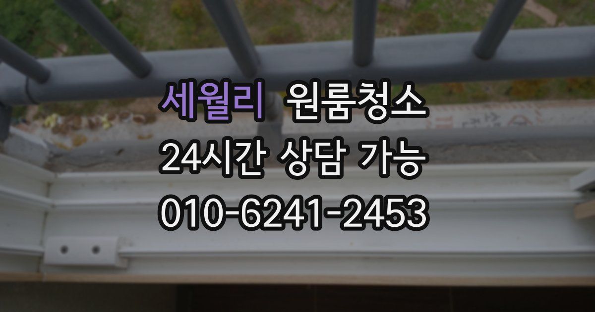 세월리 입주청소