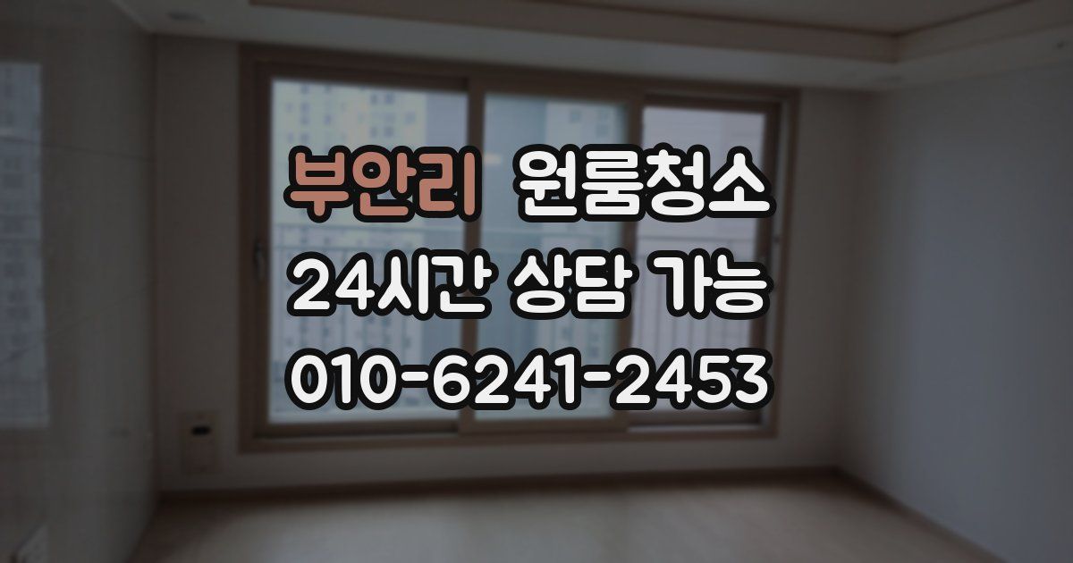 부안리 입주청소