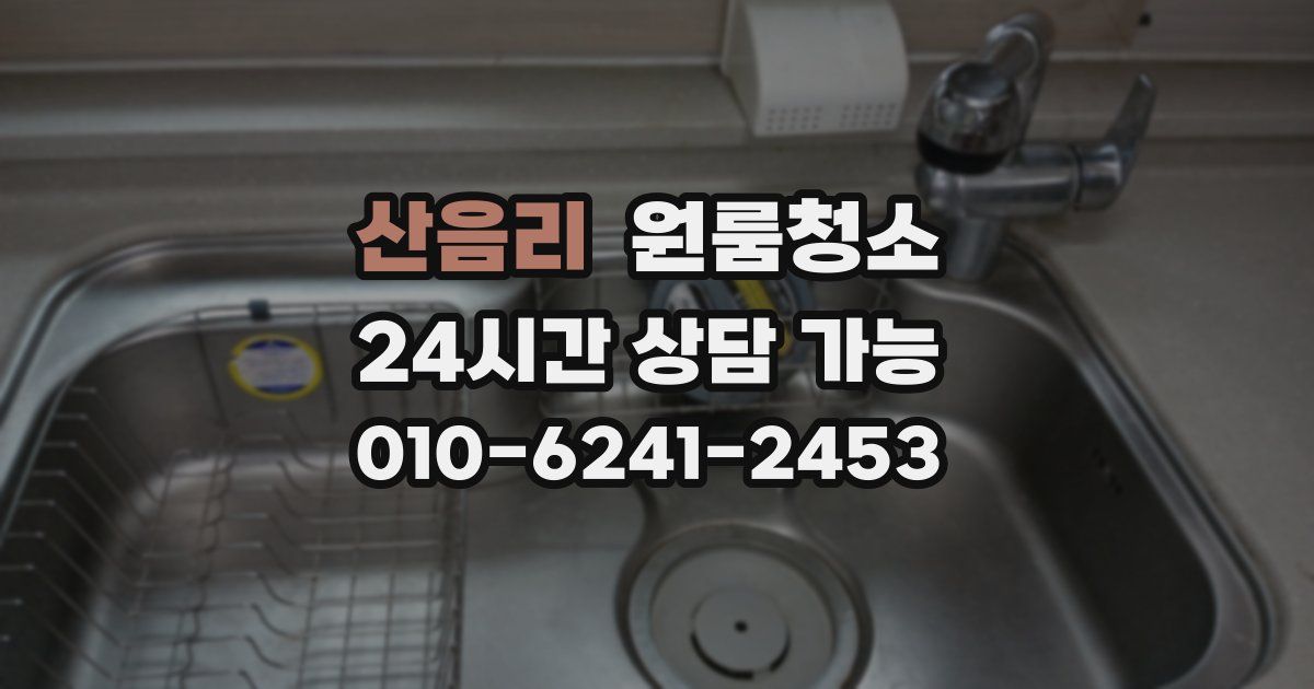 산음리 입주청소