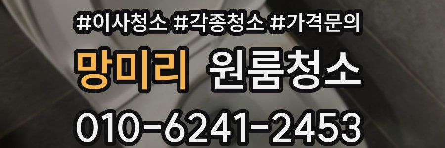 망미리 이사청소