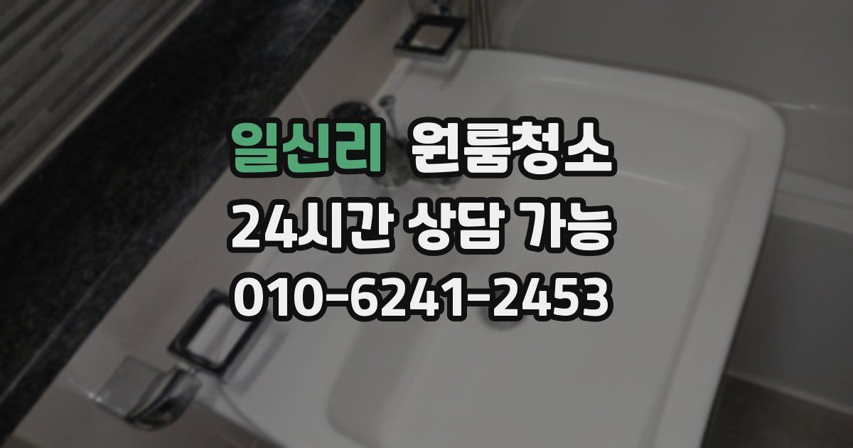 일신리 입주청소