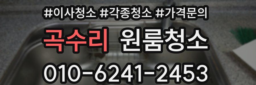 곡수리 이사청소