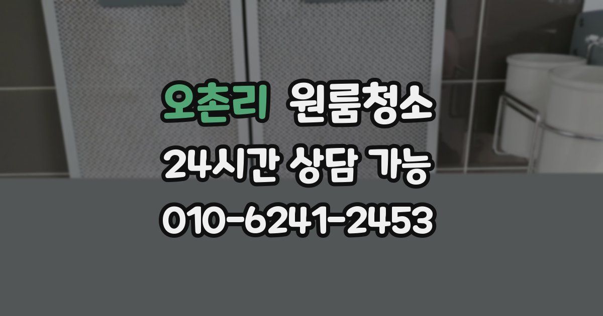 오촌리 입주청소