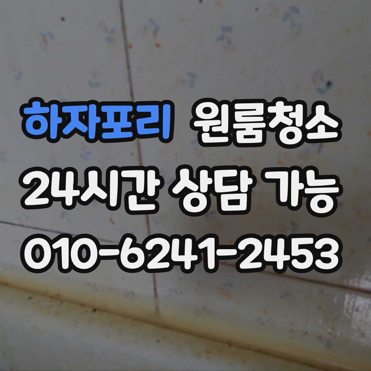 하자포리 원룸청소