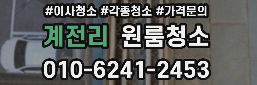 계전리 이사청소