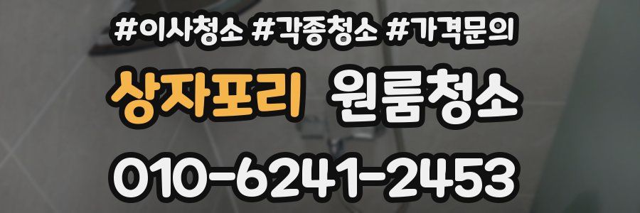 상자포리 이사청소