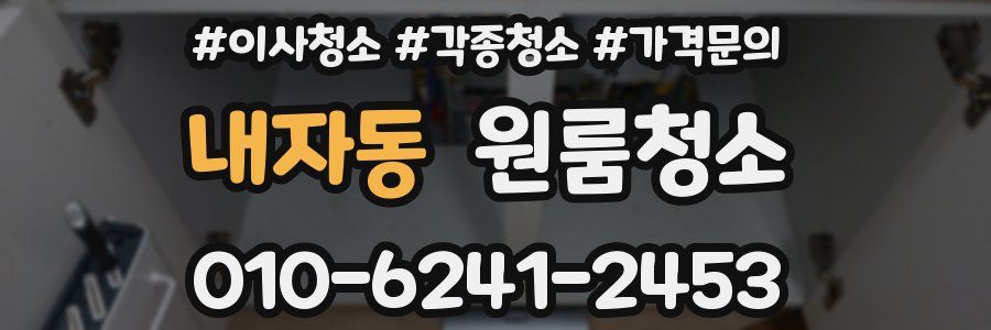 내자동 이사청소