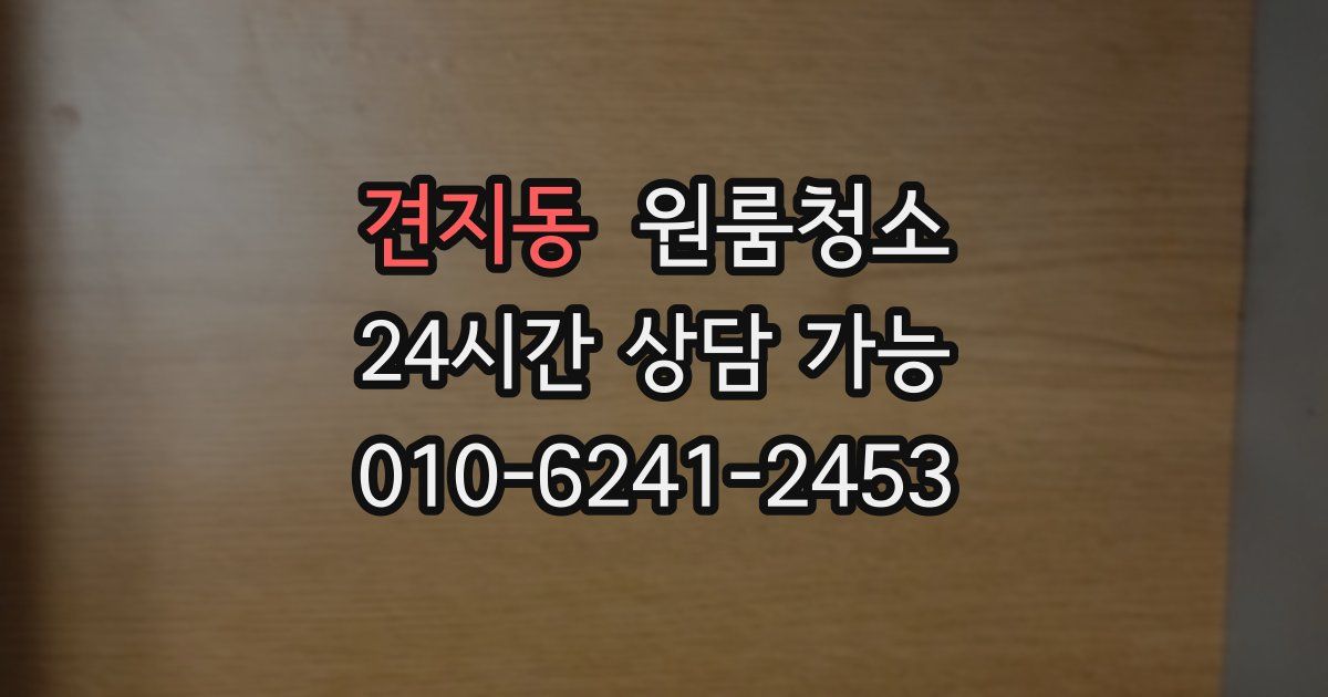 견지동 입주청소