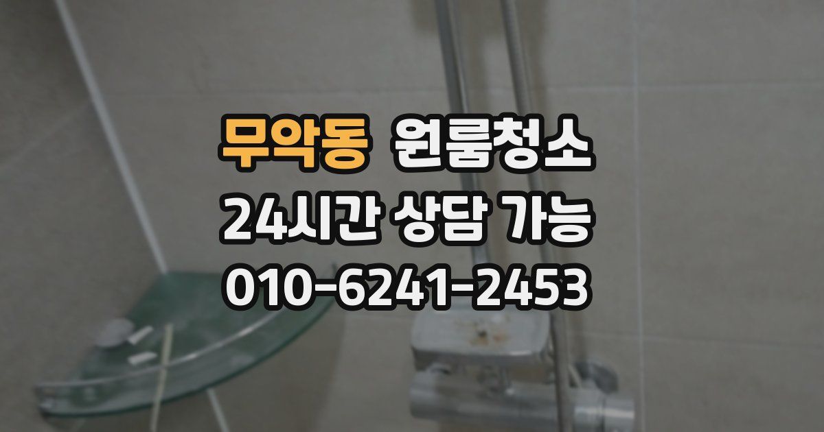 무악동 입주청소