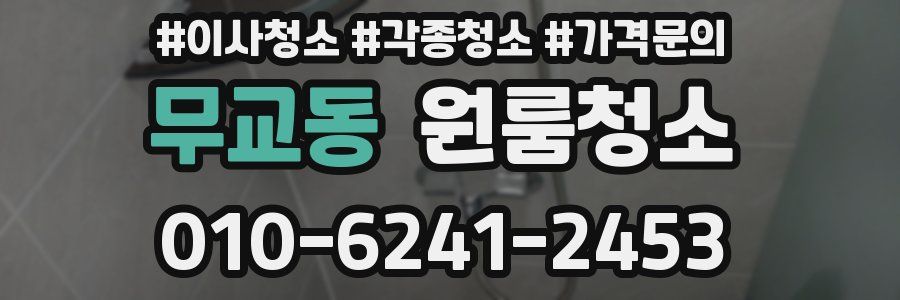 무교동 이사청소