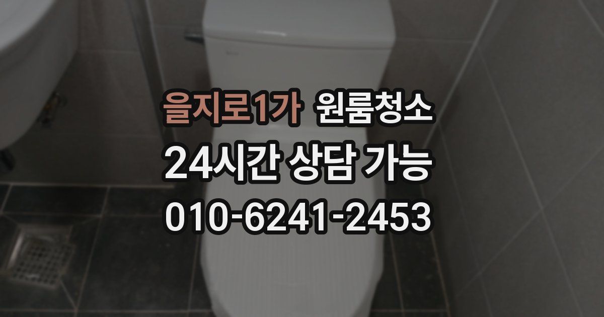 을지로1가 입주청소