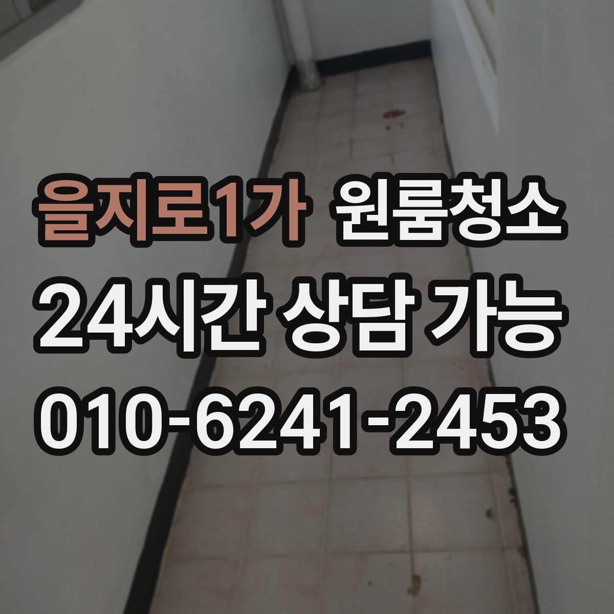 을지로1가 원룸청소