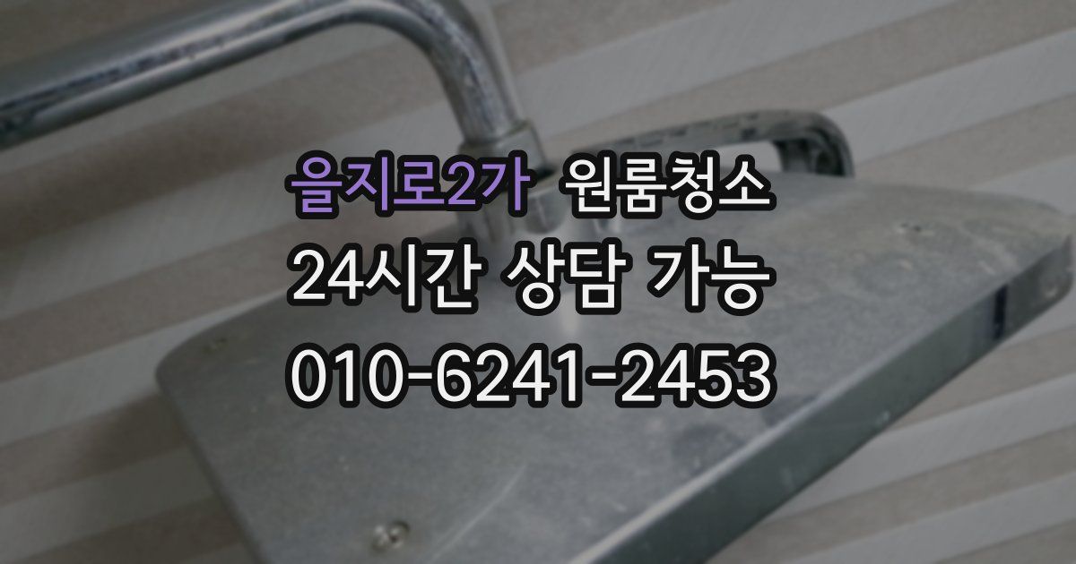 을지로2가 입주청소