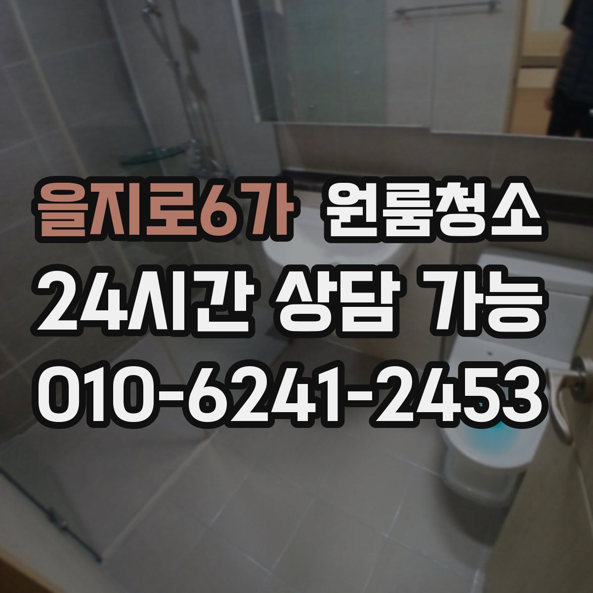 을지로6가 원룸청소