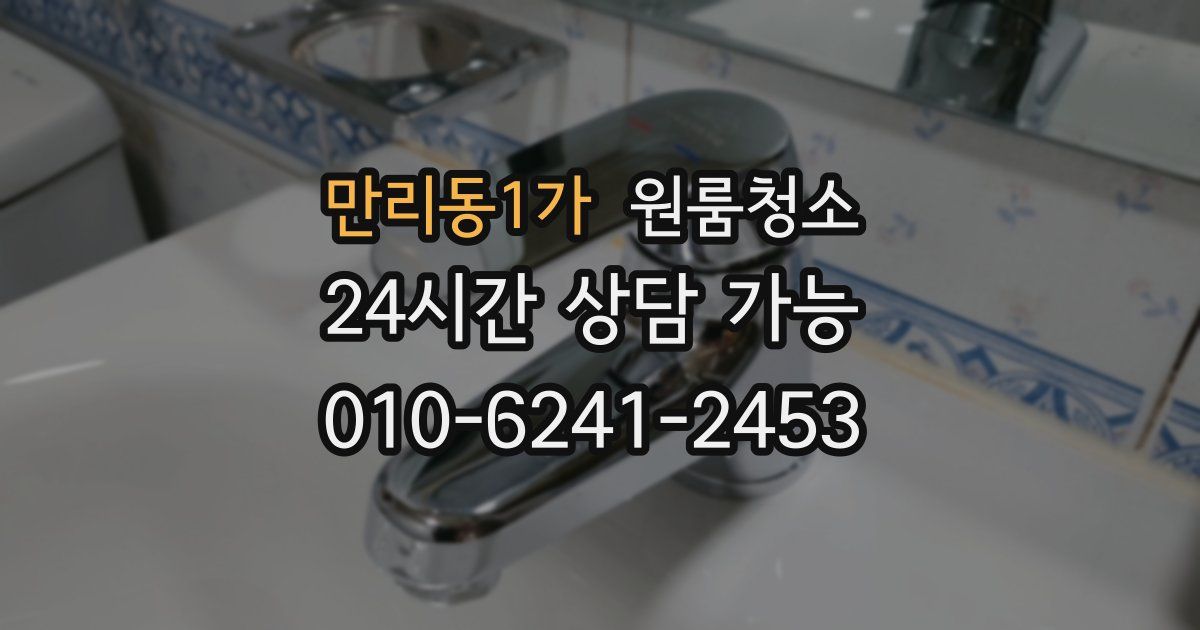 만리동1가 입주청소