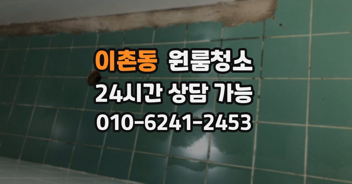 이촌동 입주청소