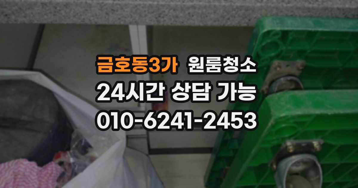 금호동3가 입주청소