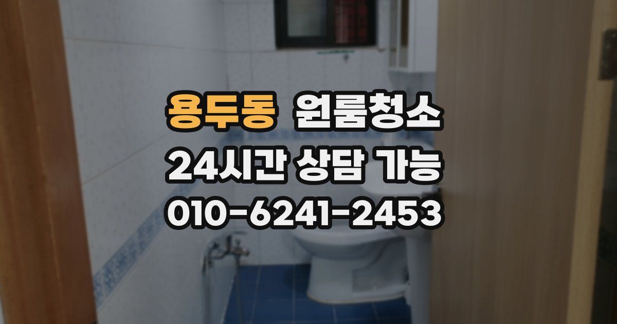 용두동 입주청소