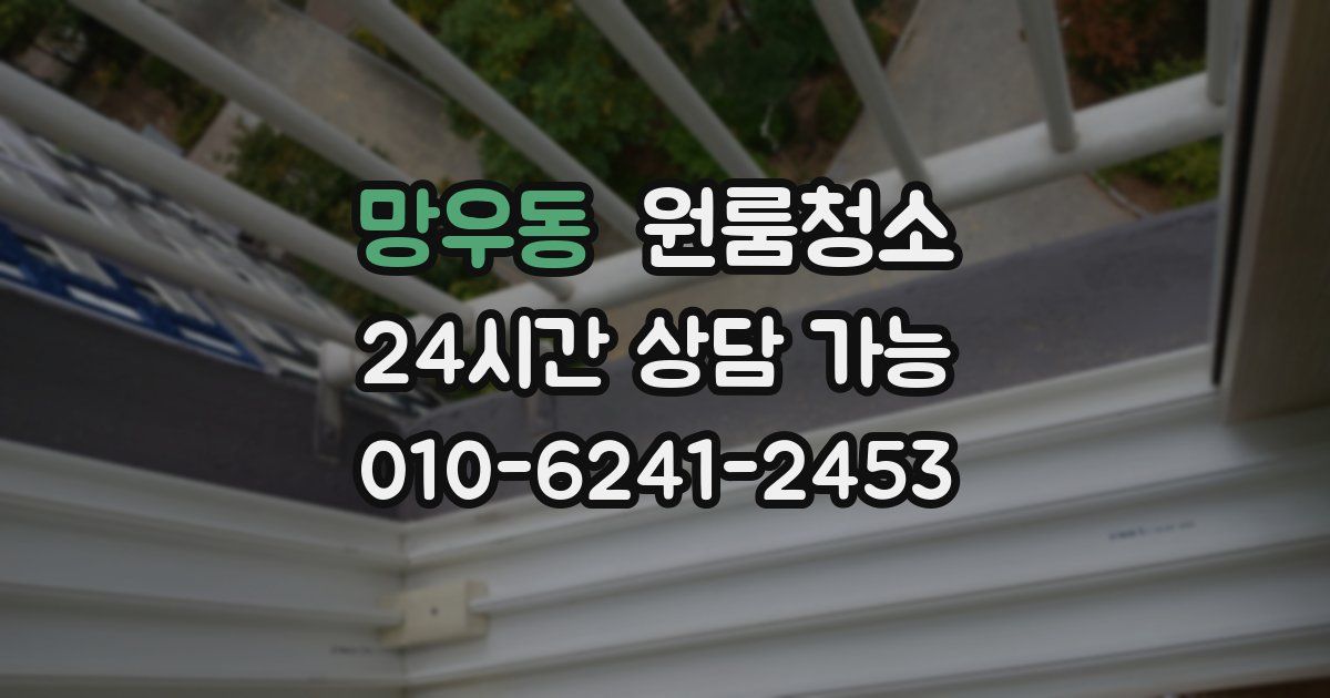 망우동 입주청소