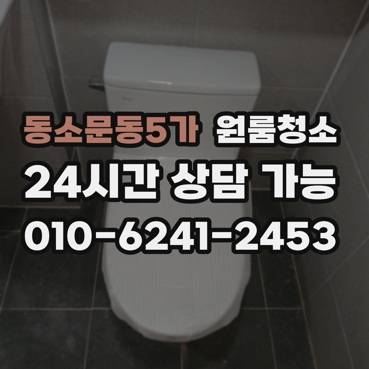 동소문동5가 원룸청소