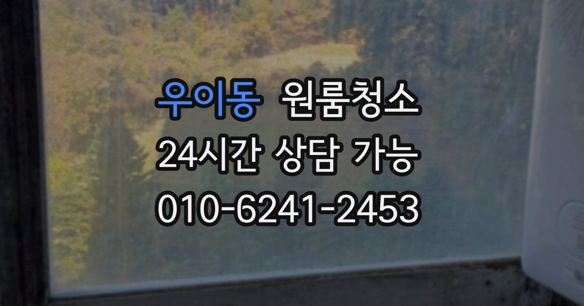 우이동 입주청소