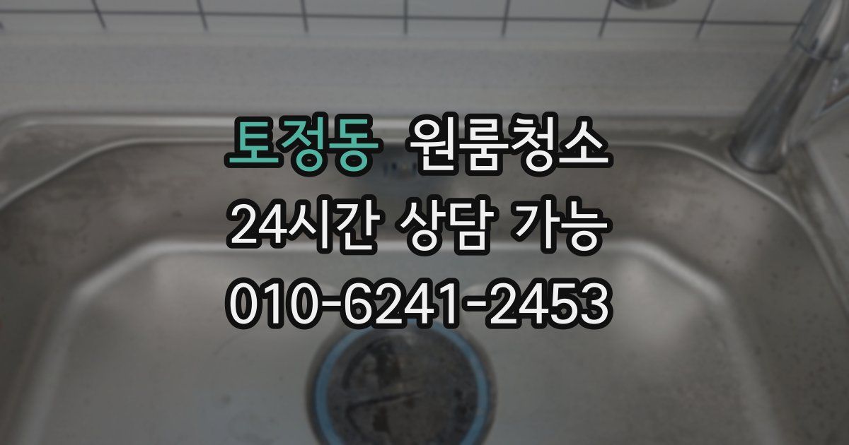 토정동 입주청소