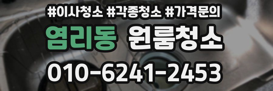 염리동 이사청소