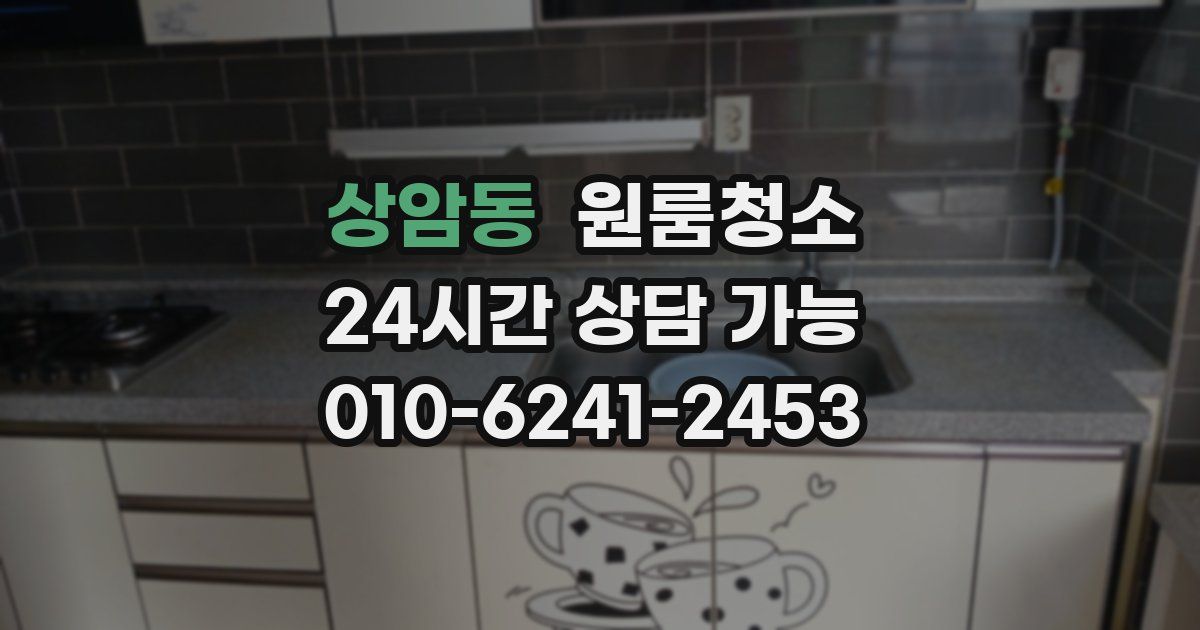 상암동 입주청소