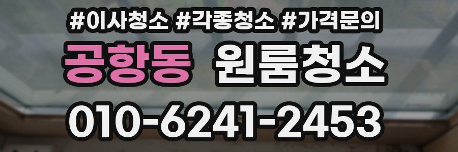 공항동 이사청소