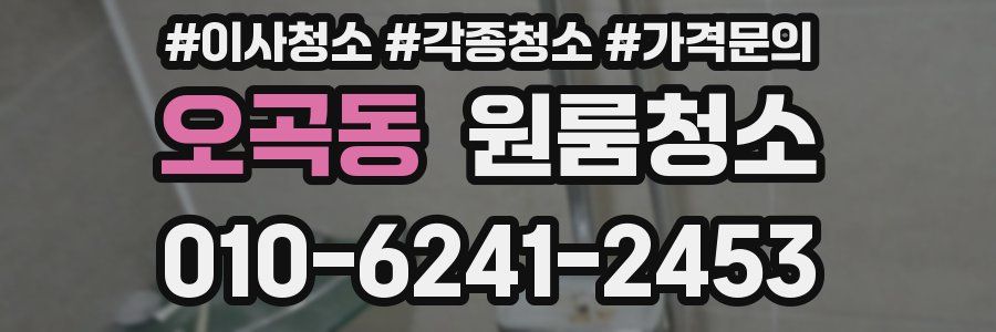 오곡동 이사청소