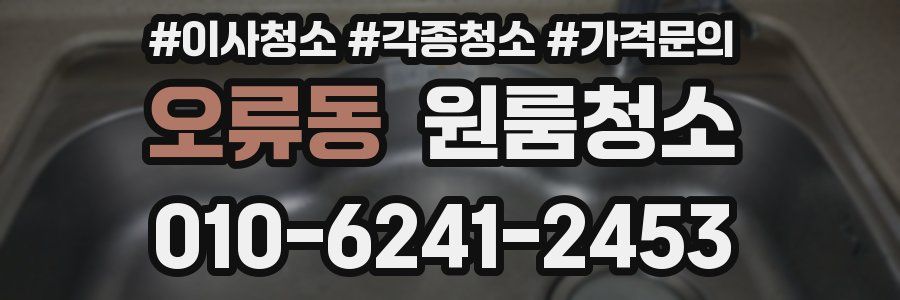 오류동 이사청소