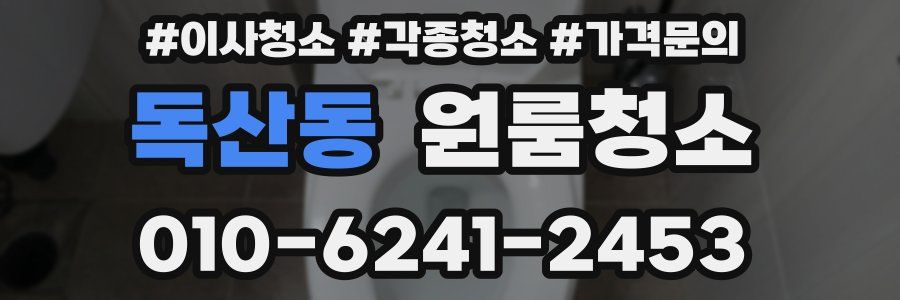 독산동 이사청소