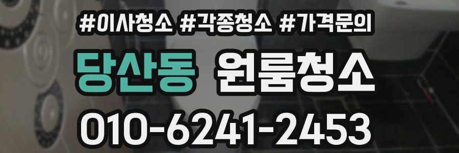 당산동 이사청소