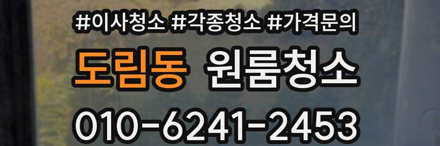 도림동 이사청소